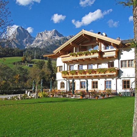 Landhaus Zum Steinbock Hotell Maria Alm am Steinernen Meer Exteriör bild