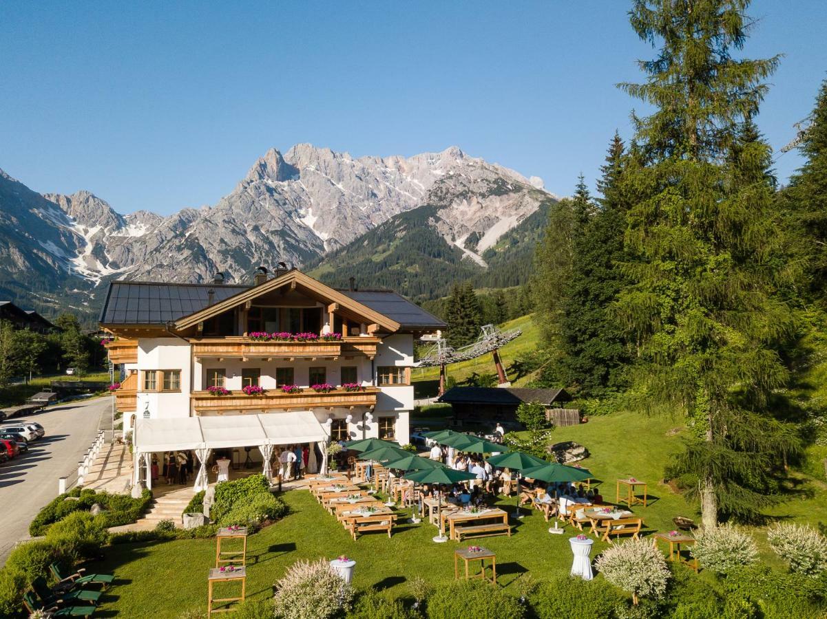 Landhaus Zum Steinbock Hotell Maria Alm am Steinernen Meer Exteriör bild