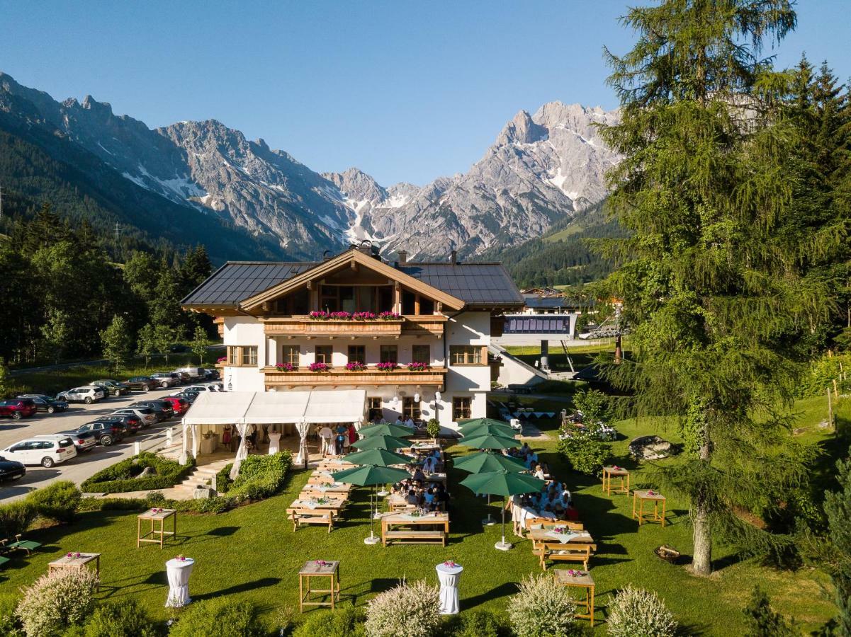 Landhaus Zum Steinbock Hotell Maria Alm am Steinernen Meer Exteriör bild